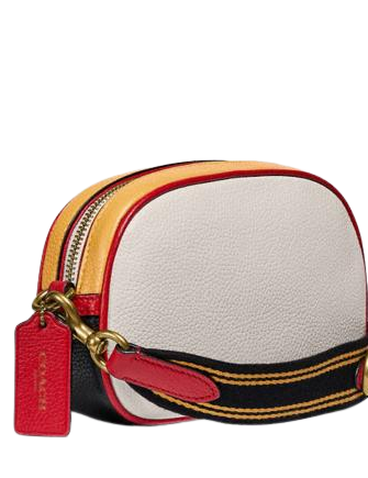 Coach Disney Mickey Mouse X Keith Haring Badge Camera Crossbody Bag - Stylish Mini Shoulder Purse for Women, Fashion Accessory for Daily Use, Travel & Parties