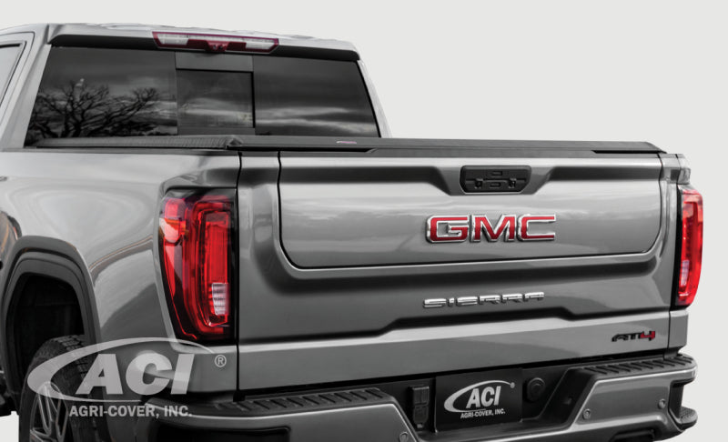 LOMAX Tri-Fold Tonneau Cover for 19+ Chevy Silverado 1500 (5ft 8in Bed) - Black Urethane Finish | Weatherproof Truck Bed Cover | Perfect for Hauling & Outdoor Adventures