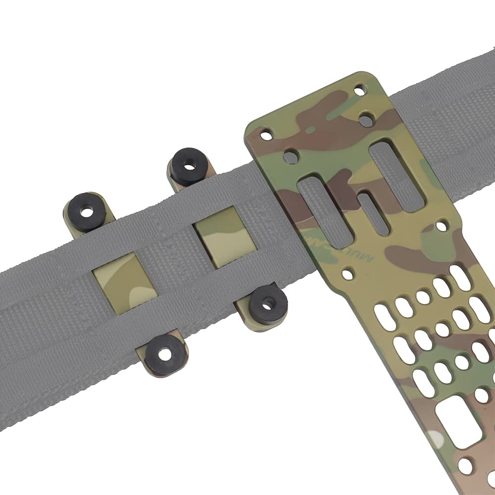 Tactical Drop Leg Holster Platform - Adjustable Metal Modular Holster Adapter for Pistols & Handguns | Perfect for Military, Police, Airsoft & Outdoor Shooting Range Use