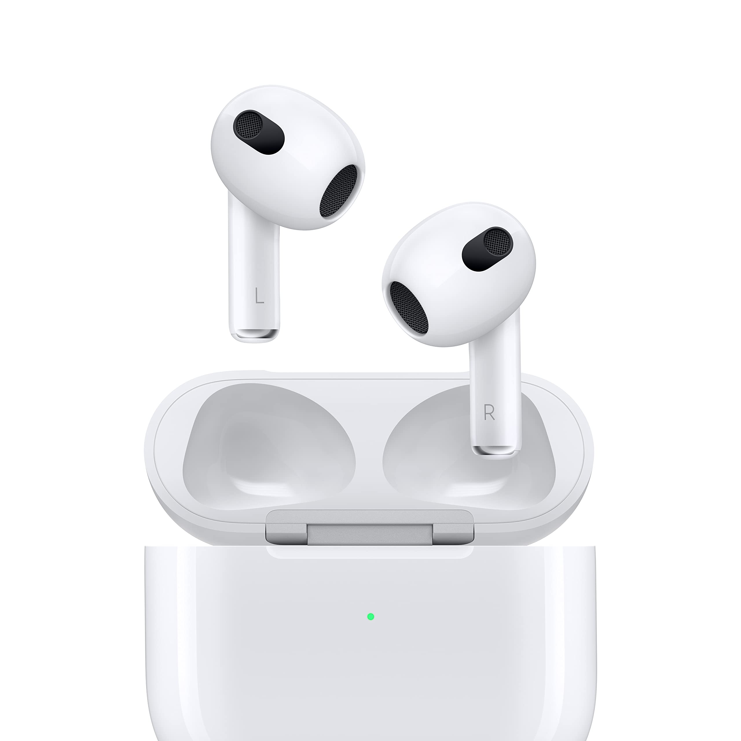 Apple AirPods (3rd Gen) with Lightning Charging Case - Certified Refurbished | Wireless Bluetooth Earbuds for iPhone, iPad & Mac | Perfect for Workouts, Commuting & Hands-Free Calls