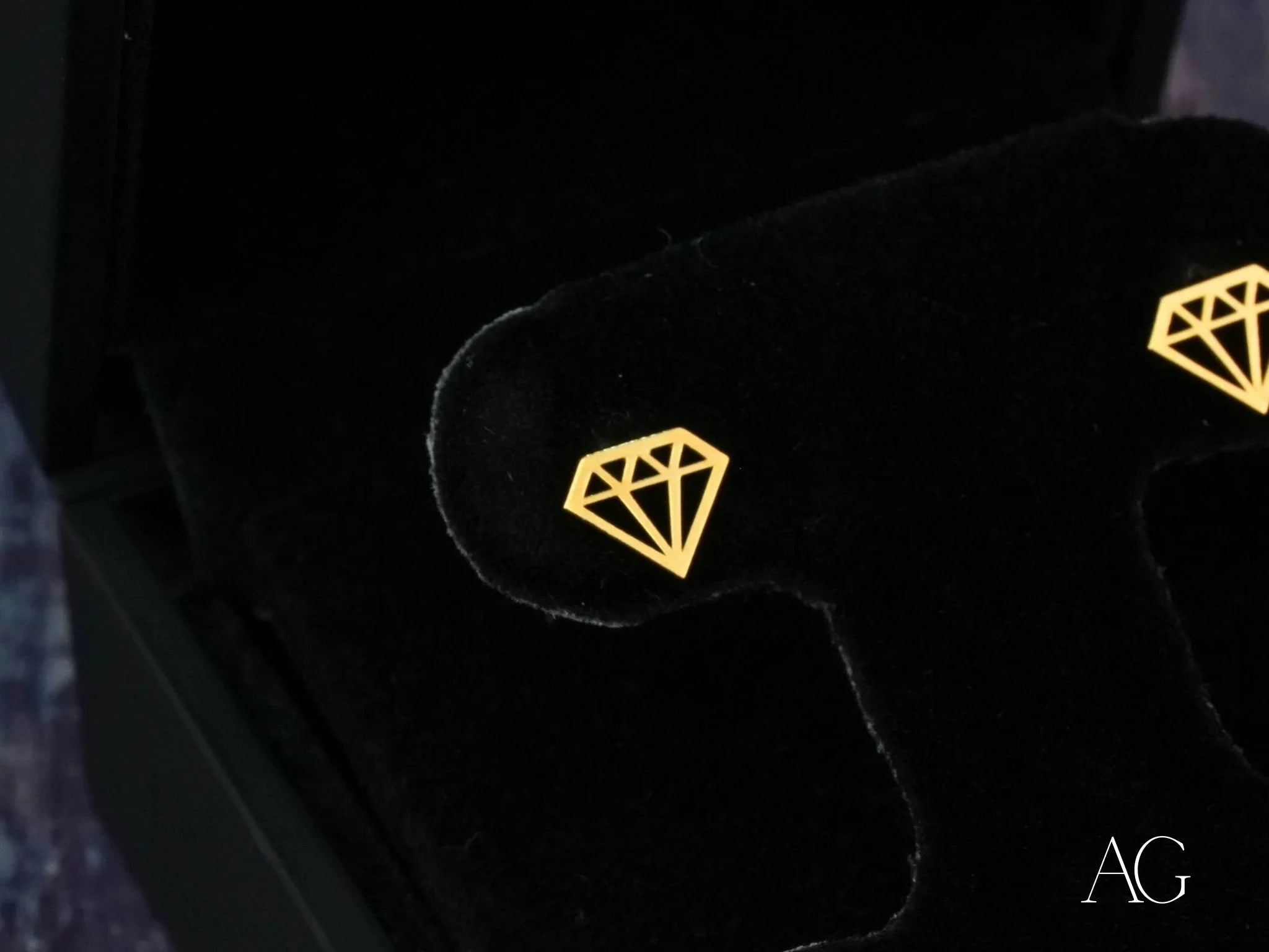 Geometric Diamond Stud Earrings for Women - Elegant & Dainty Jewelry for Everyday Wear, Parties & Special Occasions