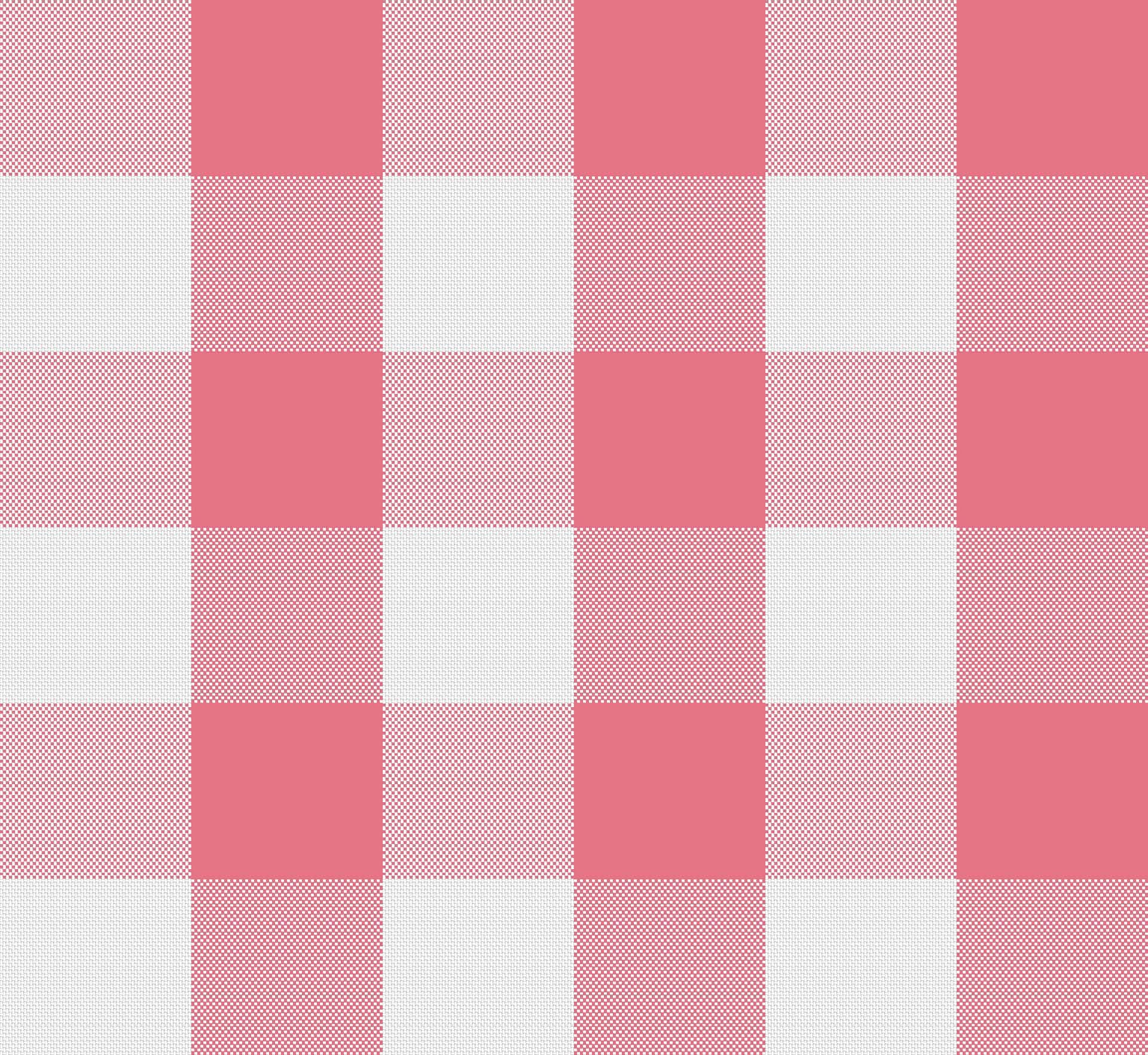 Lushomes 60 Inch Round Tablecloth - Buffalo Check Baby Pink Plaid Dining Table Cover for 6-Seater Round/Oval Tables | Waterproof & Wrinkle-Resistant | Perfect for Parties, Holidays & Everyday Dining