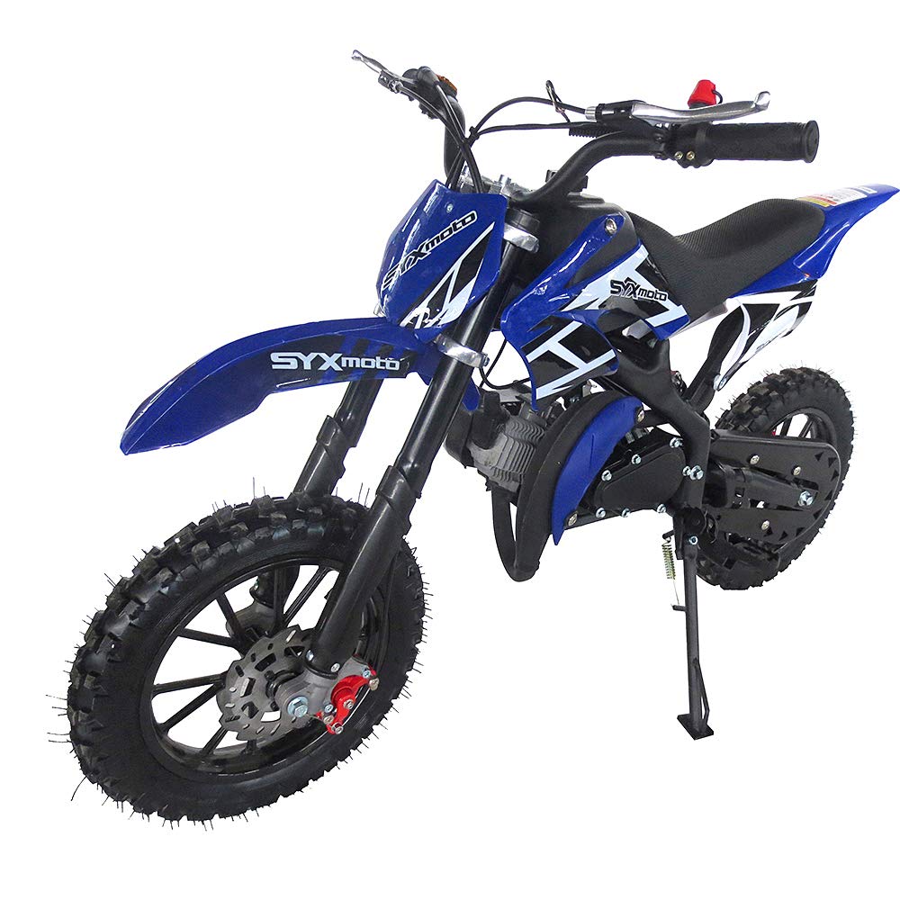 SYX MOTO 50cc Kids Dirt Bike - Gas Powered Mini Pit Bike with Automatic Transmission for Boys & Girls | Perfect for Off-Road Trails, Backyard Riding & Motocross Training