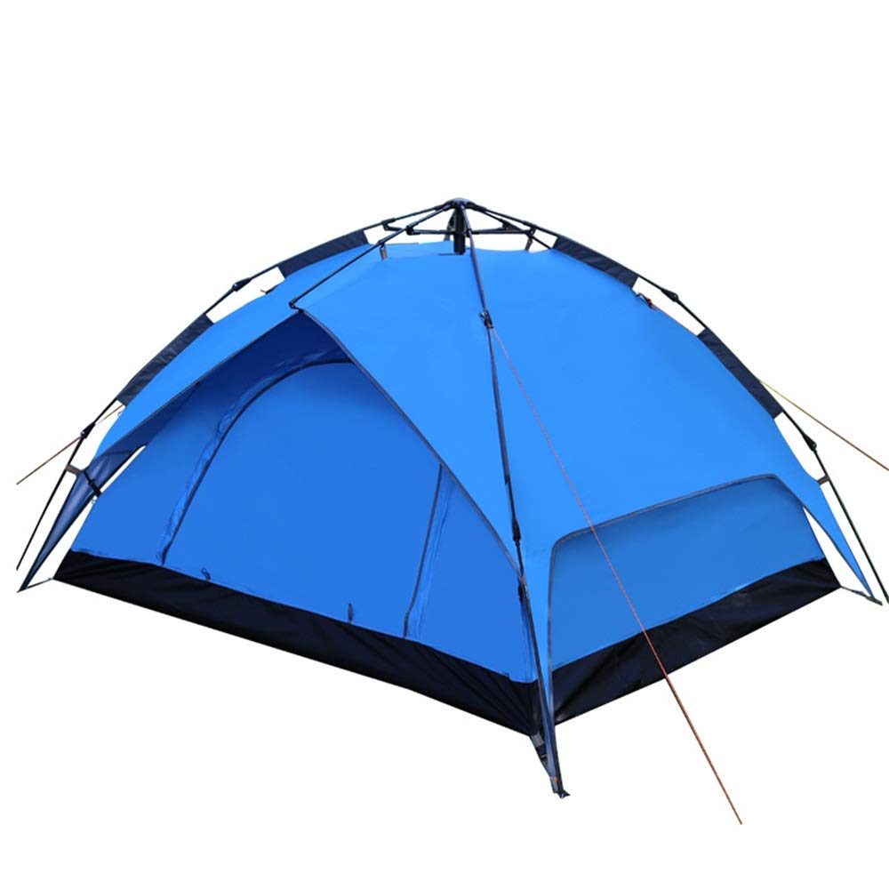 Portable Outdoor Camping Tent with Carry Bag - Lightweight & Waterproof (Blue, One Size) - Perfect for Backpacking, Hiking & Family Camping Trips