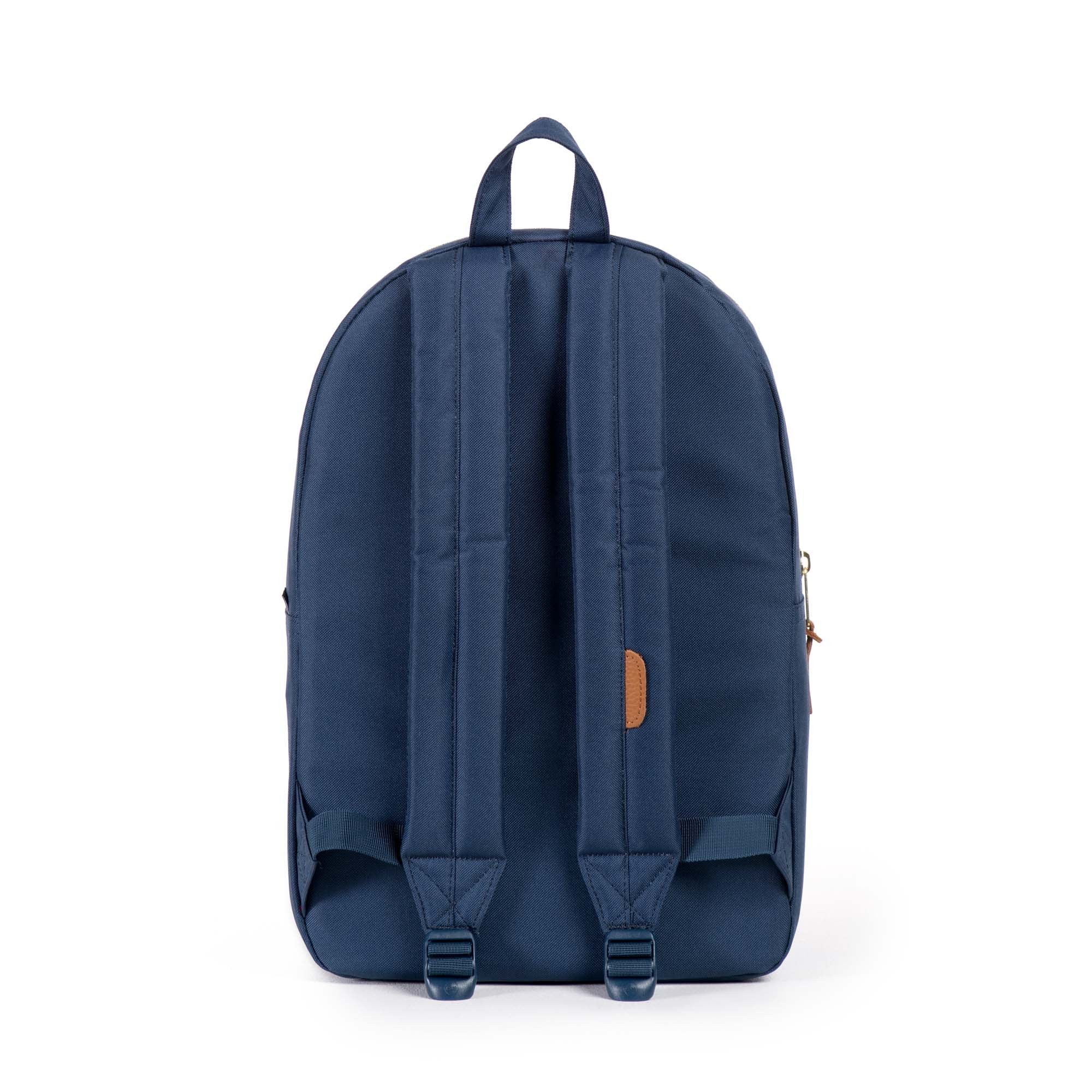 Herschel Settlement Backpack - Water-Resistant Laptop Backpack for Men & Women, Navy Blue - Perfect for Work, School, Travel & Daily Commute