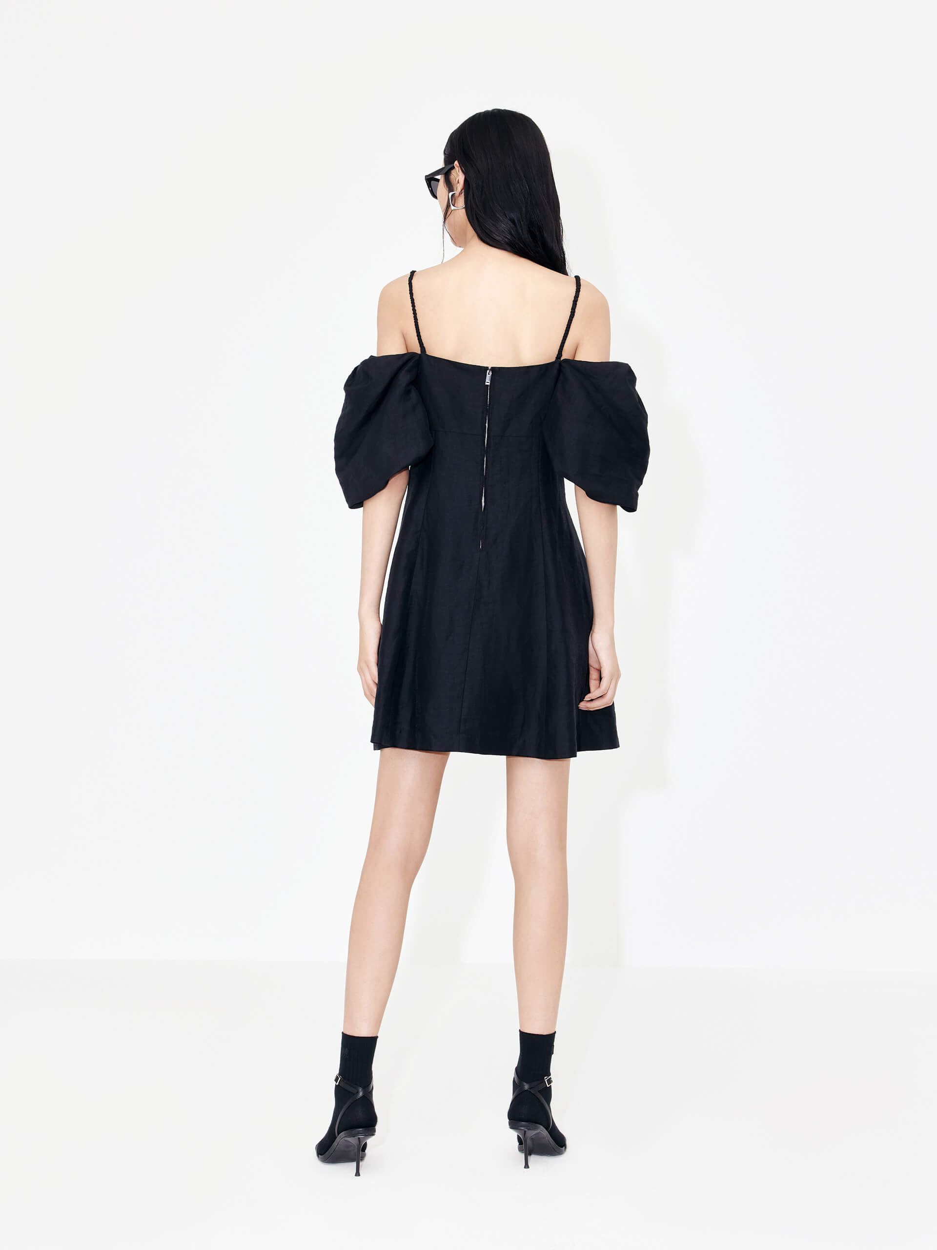 Front Twisted Cami Dress for Women - Trendy Summer Sleeveless V-Neck Mini Dress | Perfect for Beach, Vacation, and Date Night Outfits