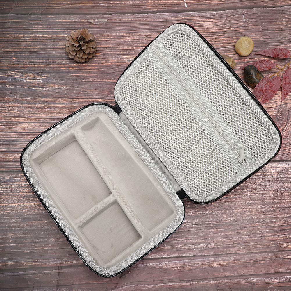 Professional Barber Scissor Case & Hairdressing Bag - Black Storage Organizer for Electric Hair Clippers, Cutter Heads, Limit Combs & Chargers (GC-0093) - Perfect for Salon, Barber Shop & Travel Use