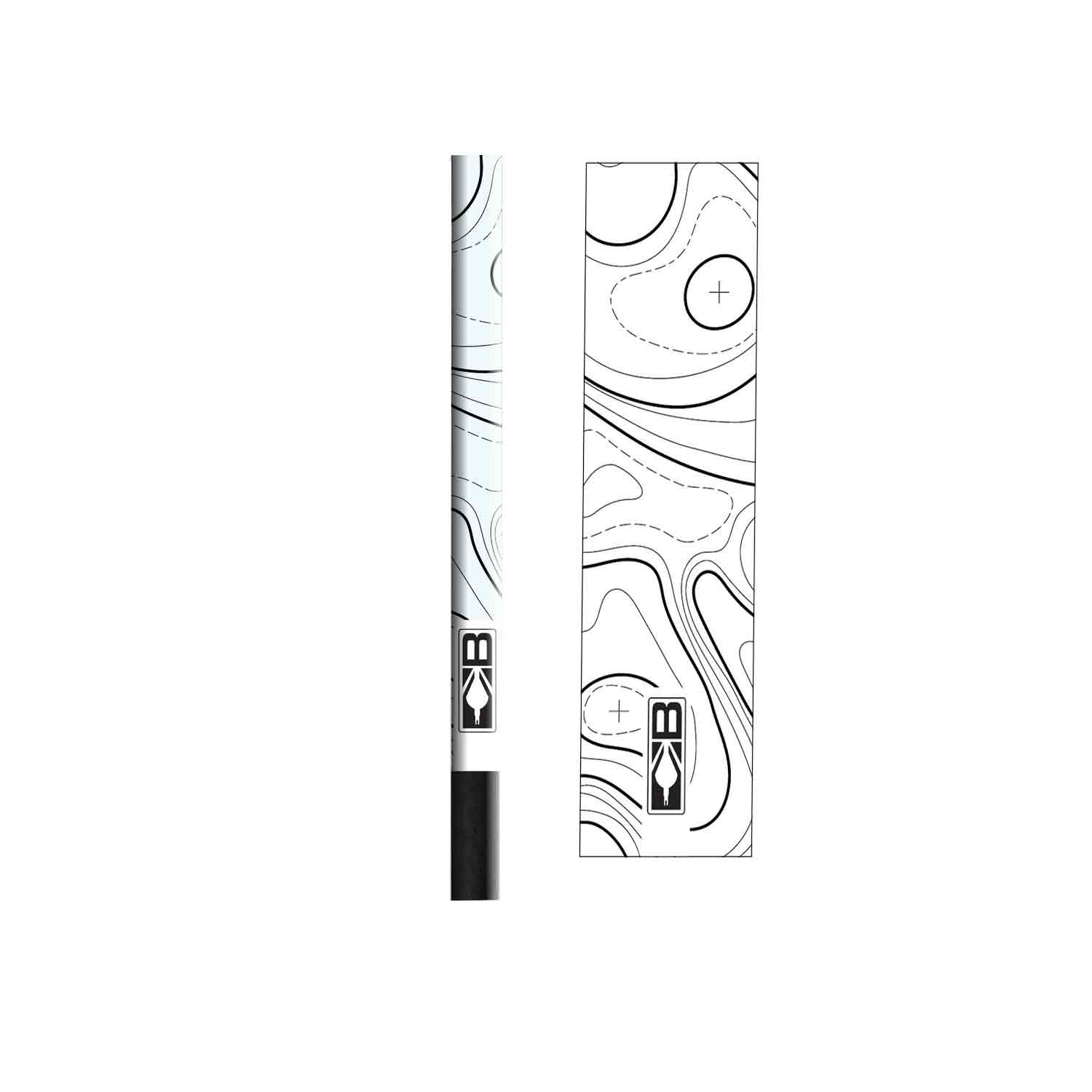 Bohning 5.5 Topo Arrow Wraps - Camouflage Hunting Arrows for Bowfishing & Target Practice - Perfect for Outdoor Adventures and Archery Training