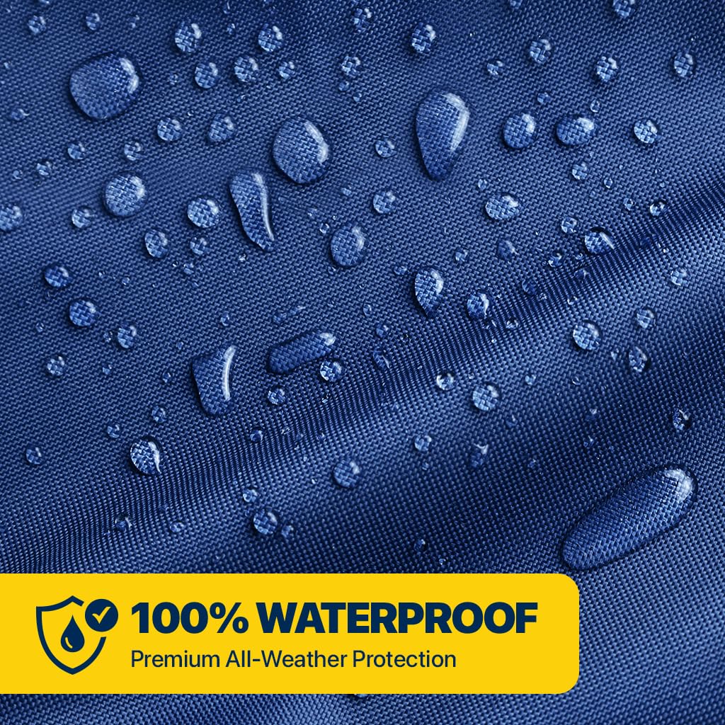 Premium Waterproof Marine-Grade Boat Console Cover - All-Weather Protection for 19'-20' Length & 102