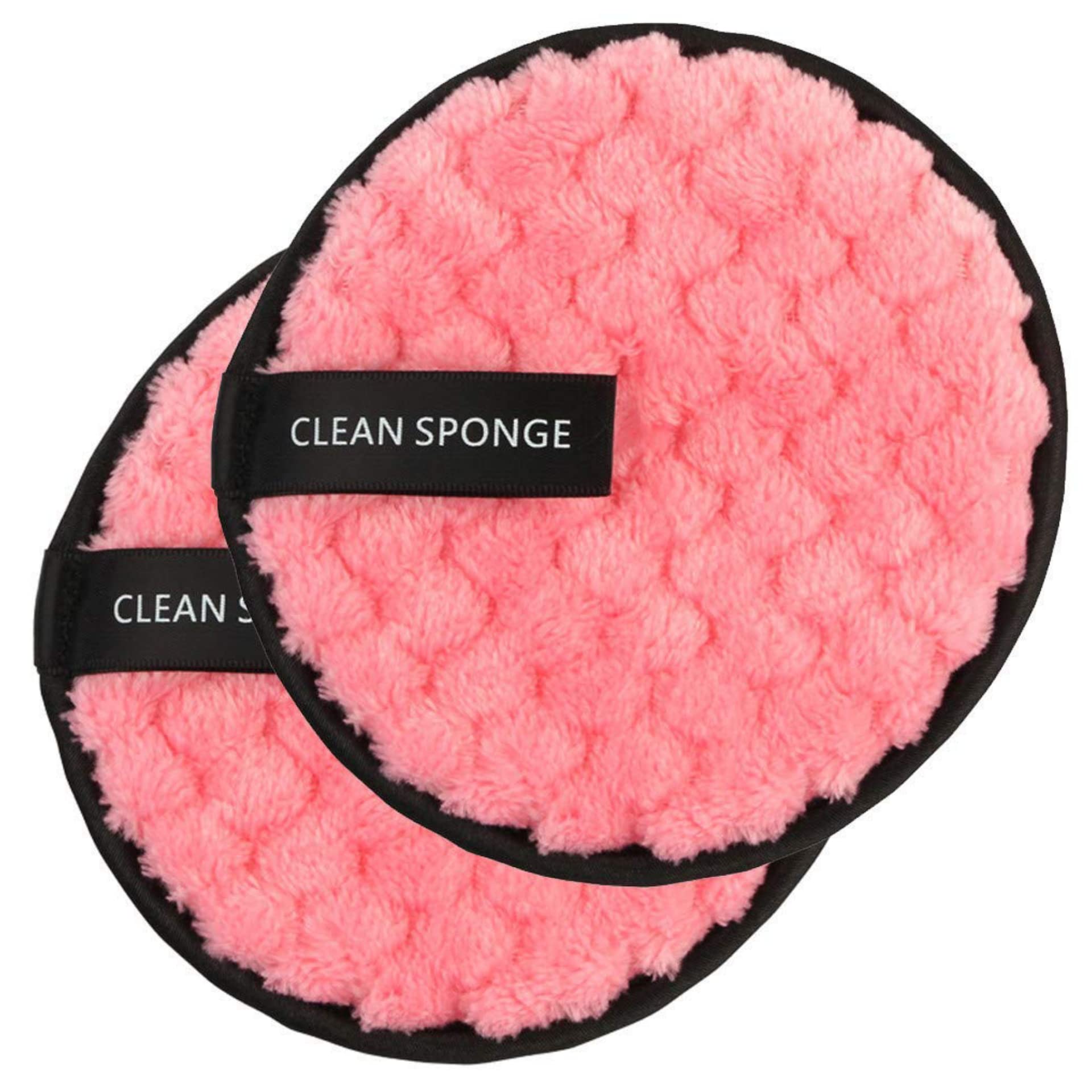 Eco-Friendly Reusable Makeup Remover Pads - Soft Facial Cleansing Pads for Makeup Removal, Face Mask & Skincare (2-Pack, Assorted Colors) - Perfect for Daily Beauty Routine & Travel