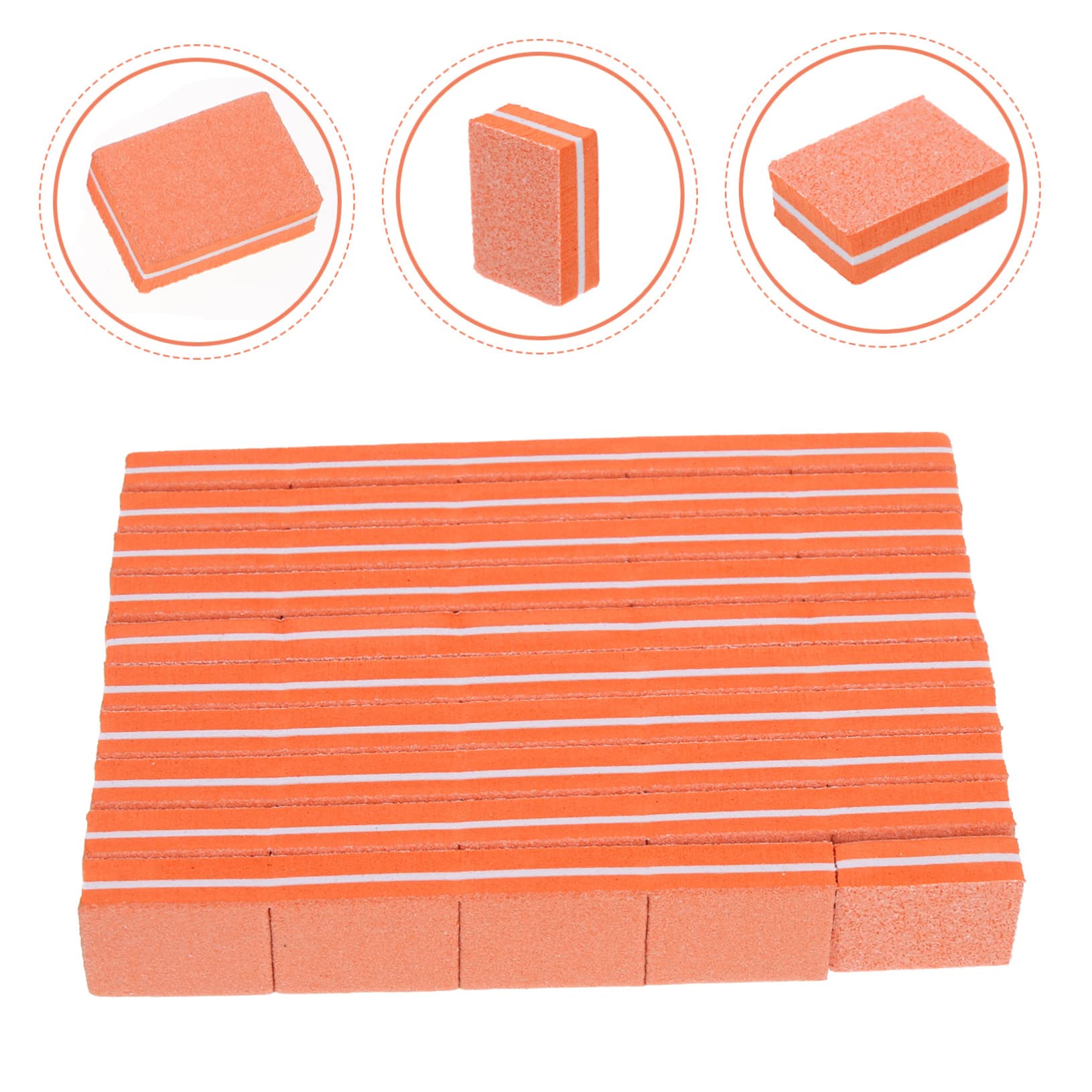 Beavorty 50pcs Small Nail Shaping Files & Sponge Buffers - Professional Nail Art Tools for Salon & Home Manicure, Nail Care Polishing & Grinding Kit - Perfect for DIY Nail Design, French Tips & Gel Polish Prep