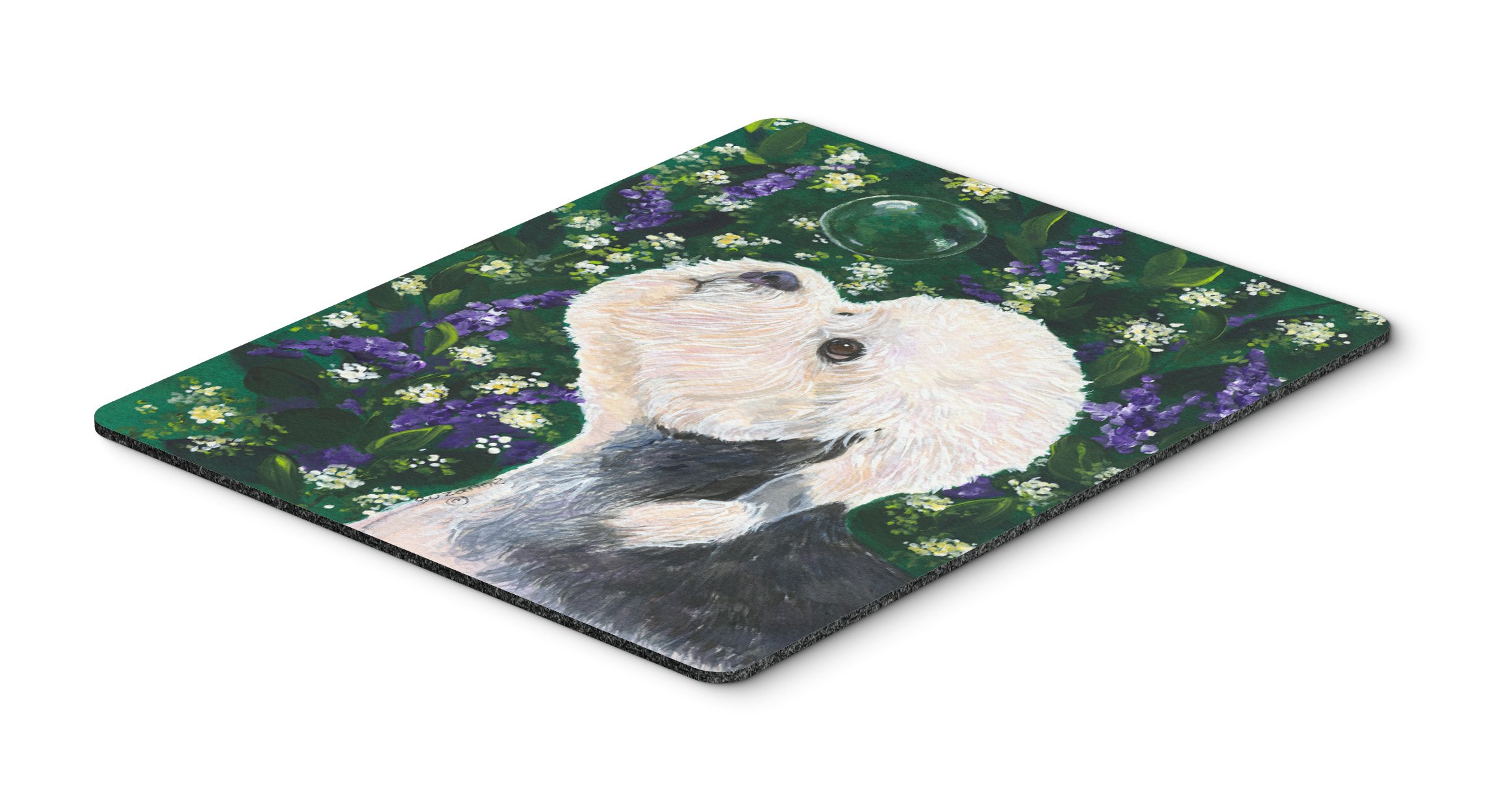 Dandie Dinmont Terrier Mouse Pad - Large Washable Non-Slip Desk Mat for Home Office, Gaming & Computer Work | Heat-Resistant Hot Pad & Trivet for Kitchen Use | Perfect Gift for Dog Lovers