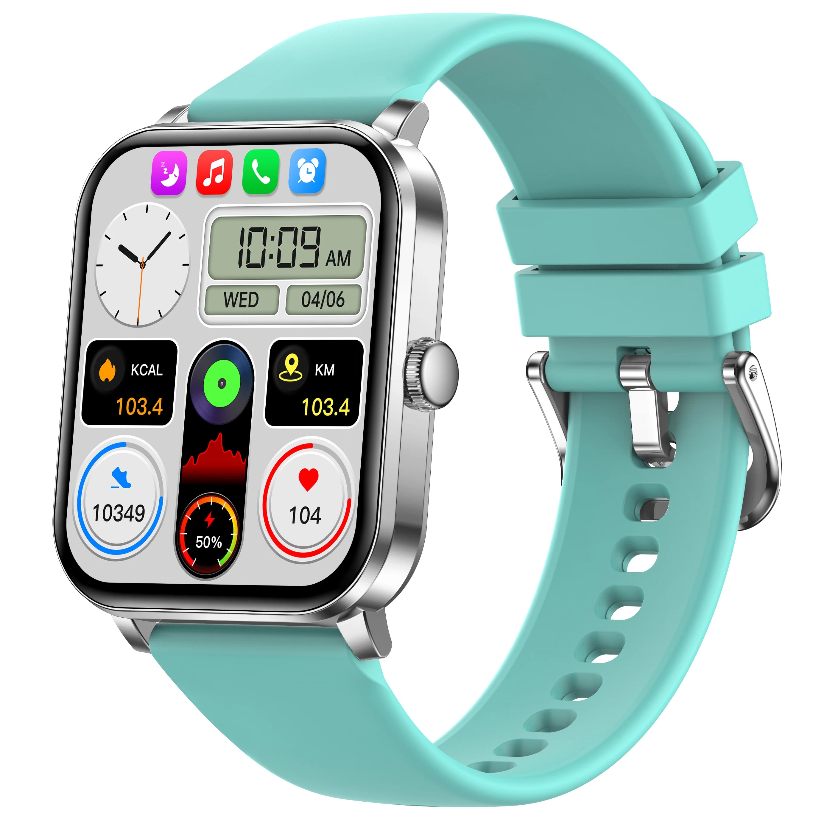 VALDUS X99C Smart Watch for Men - Fitness Tracker with Heart Rate Monitor, Sleep Tracking, Waterproof Activity Watch - Perfect for Running, Gym & Outdoor Sports
