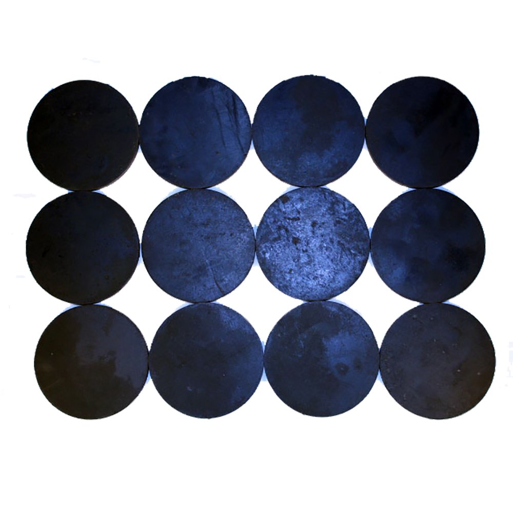 Rubber Pool Table Leveling Shims - 1/16 Inch Thick - Set of 12 for Perfect Leveling - Ideal for Billiards, Game Rooms & Home Bars
