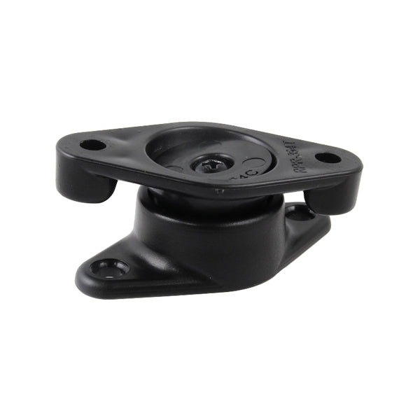 RAM Double Diamond Base Swivel Adapter (RAP 238 PIV1U) - Heavy Duty 360° Rotation Mount for Truck, RV & Marine Seats - Perfect for Off-Roading, Boating & Long-Distance Travel