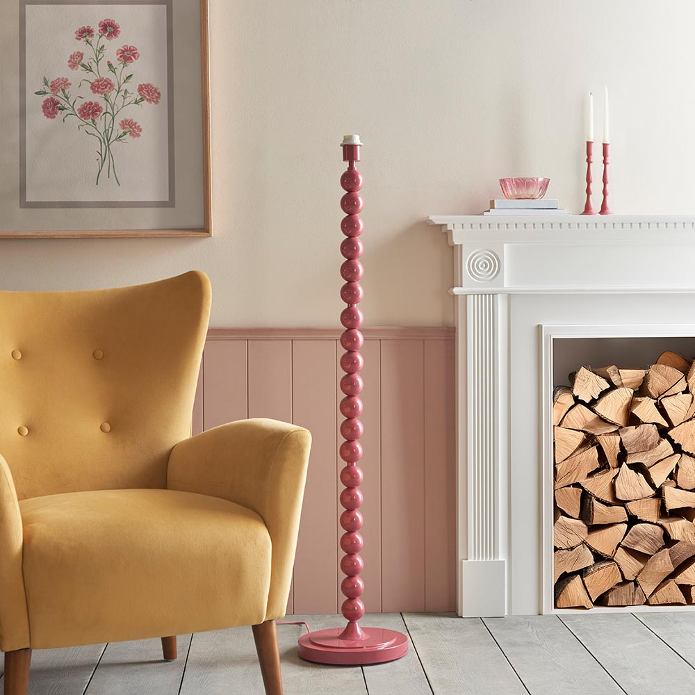 Auralis Ivy Floor Lamp with E27 Socket - Modern Adjustable Standing Light for Living Room, Bedroom & Office - Multiple Finishes Available