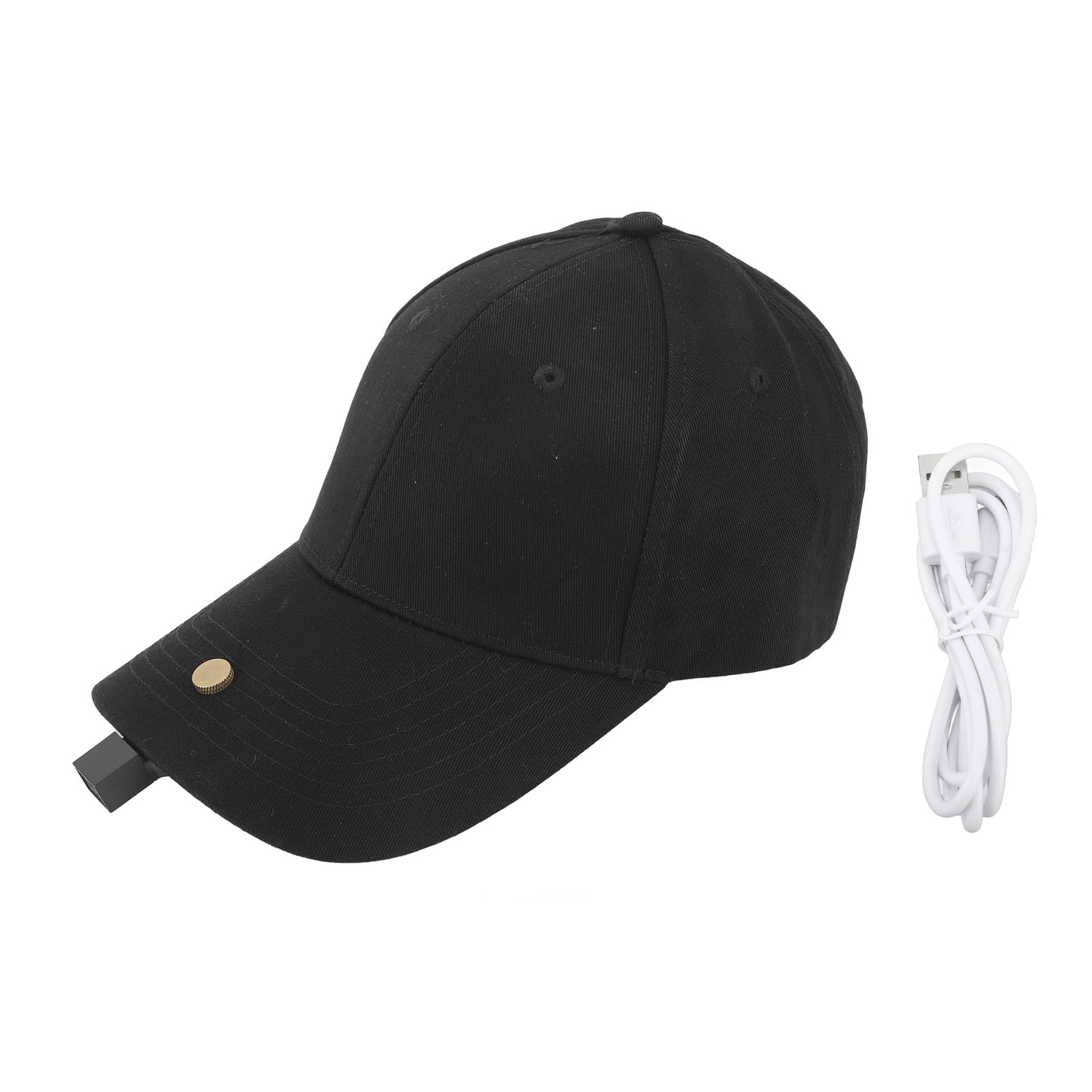 Fockety 1080P HD Sports Camera Baseball Cap - Wearable Body Camera with 128GB USB Storage, Mini Spy Camcorder for Fishing, Biking, Hiking, Driving & Outdoor Adventures