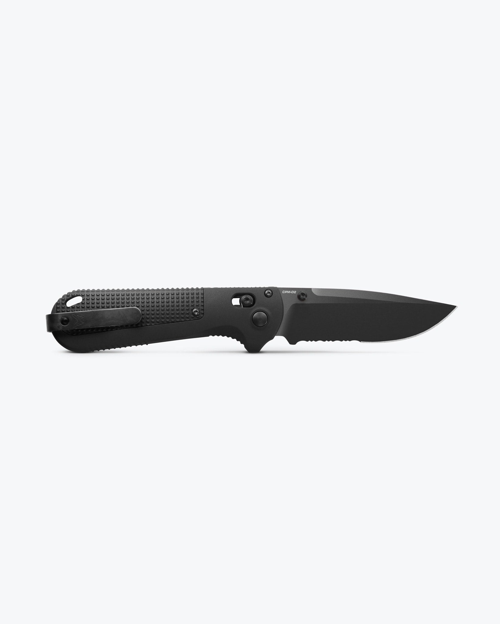 Redoubt® Black Grivory® Drop Point Tactical Knife - Outdoor Survival, Hunting, Camping & EDC Gear