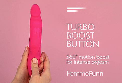 FemmeFunn Booster Rabbit Vibrator - Powerful Rechargeable Silicone G-Spot & Clitoral Stimulator for Women - Perfect for Solo Play & Couples Use