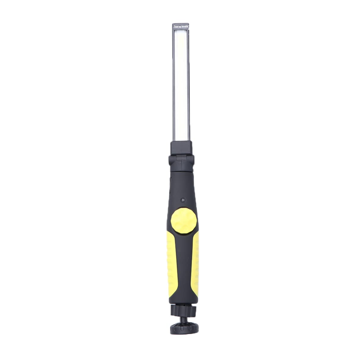 Rechargeable USB COB LED Flashlight - Pocket Work Light with Rotatable Flood Beam for Maintenance, Inspection & Emergency Use | Yellow USB Flashlight for Home, Car, Camping & Outdoor Activities