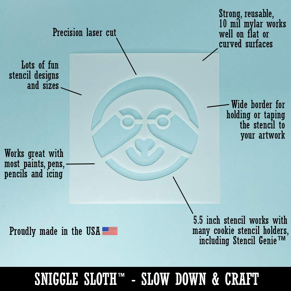 Hockey Ice Skates Skating Blades Wall Cookie DIY Craft Reusable Stencil - 5.5 Inch | Perfect for Hockey Decor, Baking, and DIY Projects