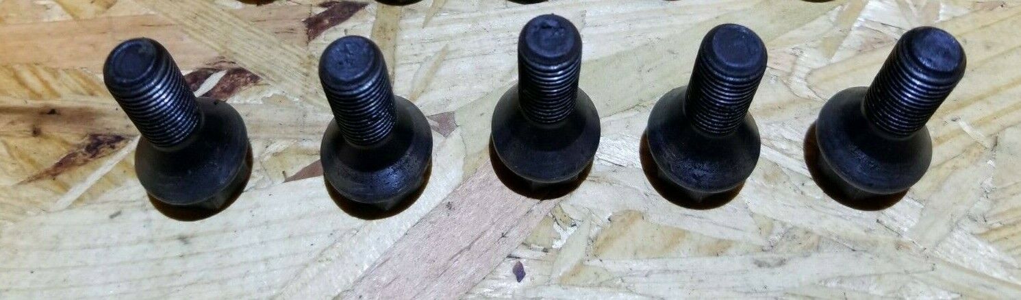 Genuine OEM BMW 530xi E60 Wheel Lug Nut Bolt Set (5-Piece) - Fits 2004-2007 Models - Perfect for Wheel Replacement & Maintenance