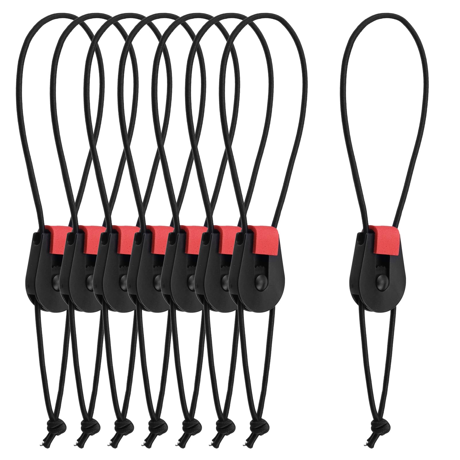 Premium Semetall Fishing Rod Tie - Durable & Adjustable Fishing Rod Holder for Freshwater & Saltwater Fishing - Perfect for Boat, Kayak, and Shore Fishing Adventures