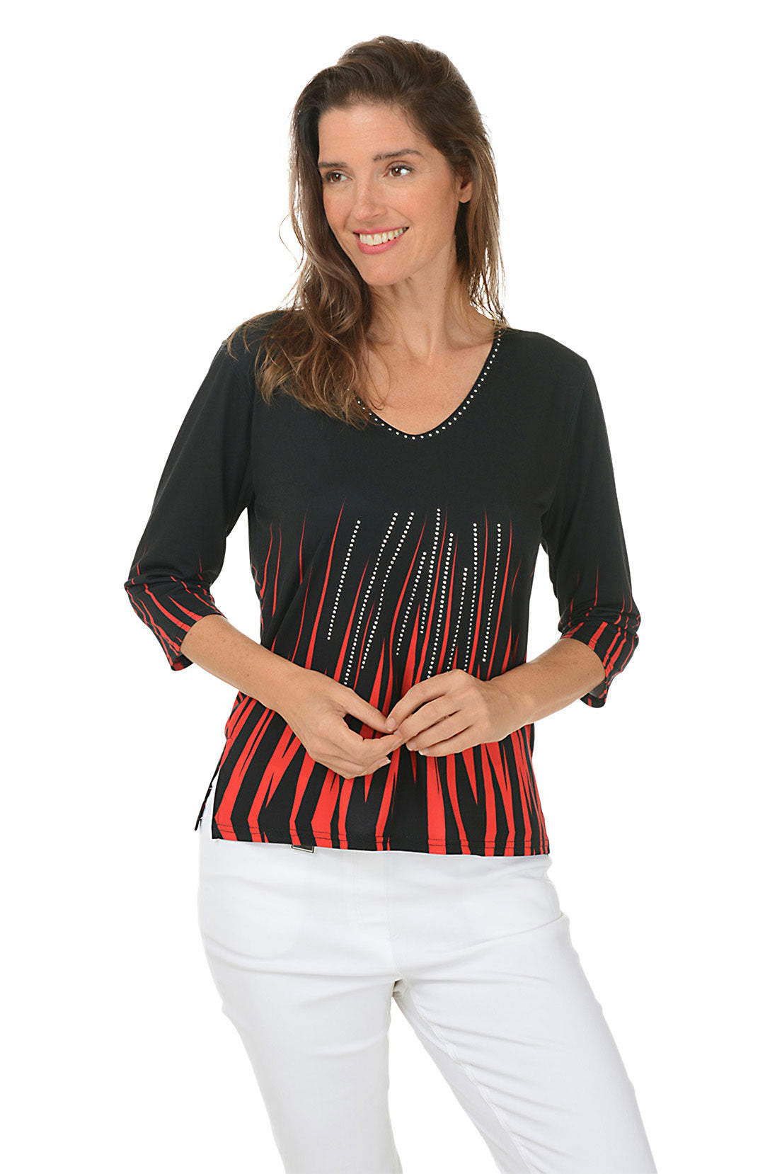 Stylish Red Heat Knit Top for Women | Trendy Winter Fashion | Perfect for Casual Outings & Date Nights