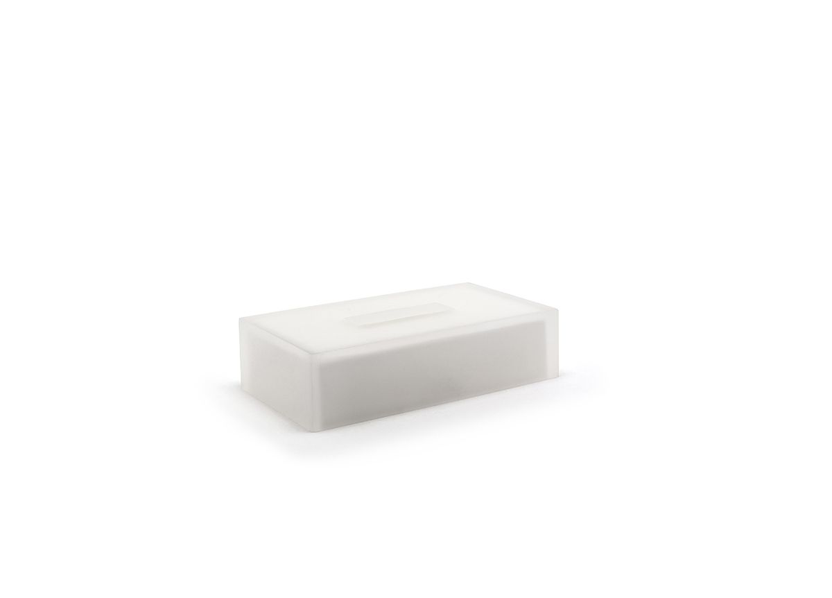 FOH Rectangle Nassau Tissue Box Cover - Set of 4 | Decorative Tissue Holder for Home, Office & Bathroom | Modern Home Decor Accessory