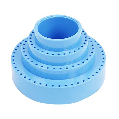 Rotary Bur Holder with 116 Holes - Universal Rotary Tool Bit Holder Accessory for Engraving, Carving & Polishing - Perfect for DIY Crafts, Jewelry Making & Metalworking Projects