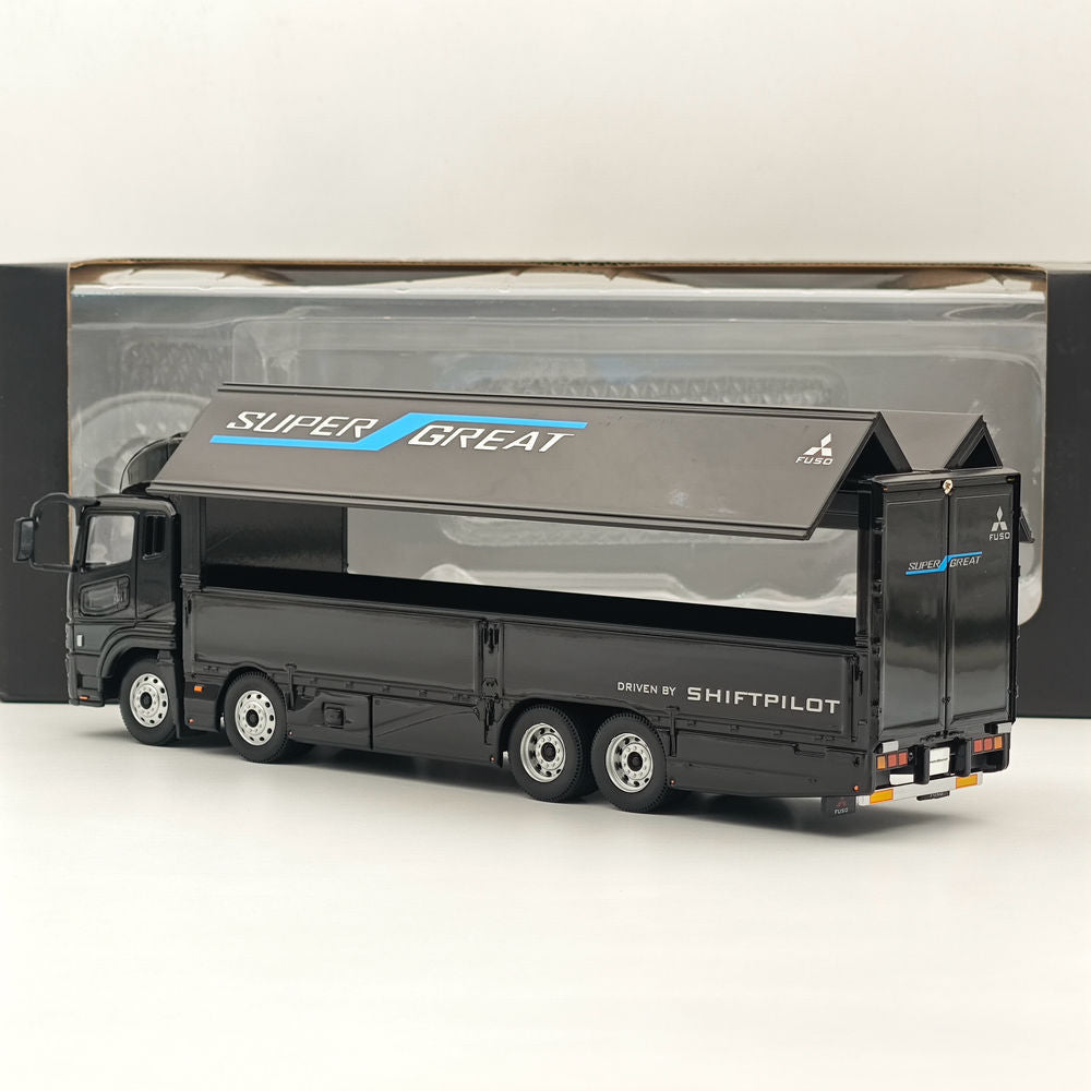 1/43 Scale Mitsubishi Fuso Super Great Truck Diecast Model - Collectible Toy Car for Adults & Kids - Perfect for Display, Gifts, and Hobby Enthusiasts - Ideal for Office Desk, Home Decor, and Model Car Collections