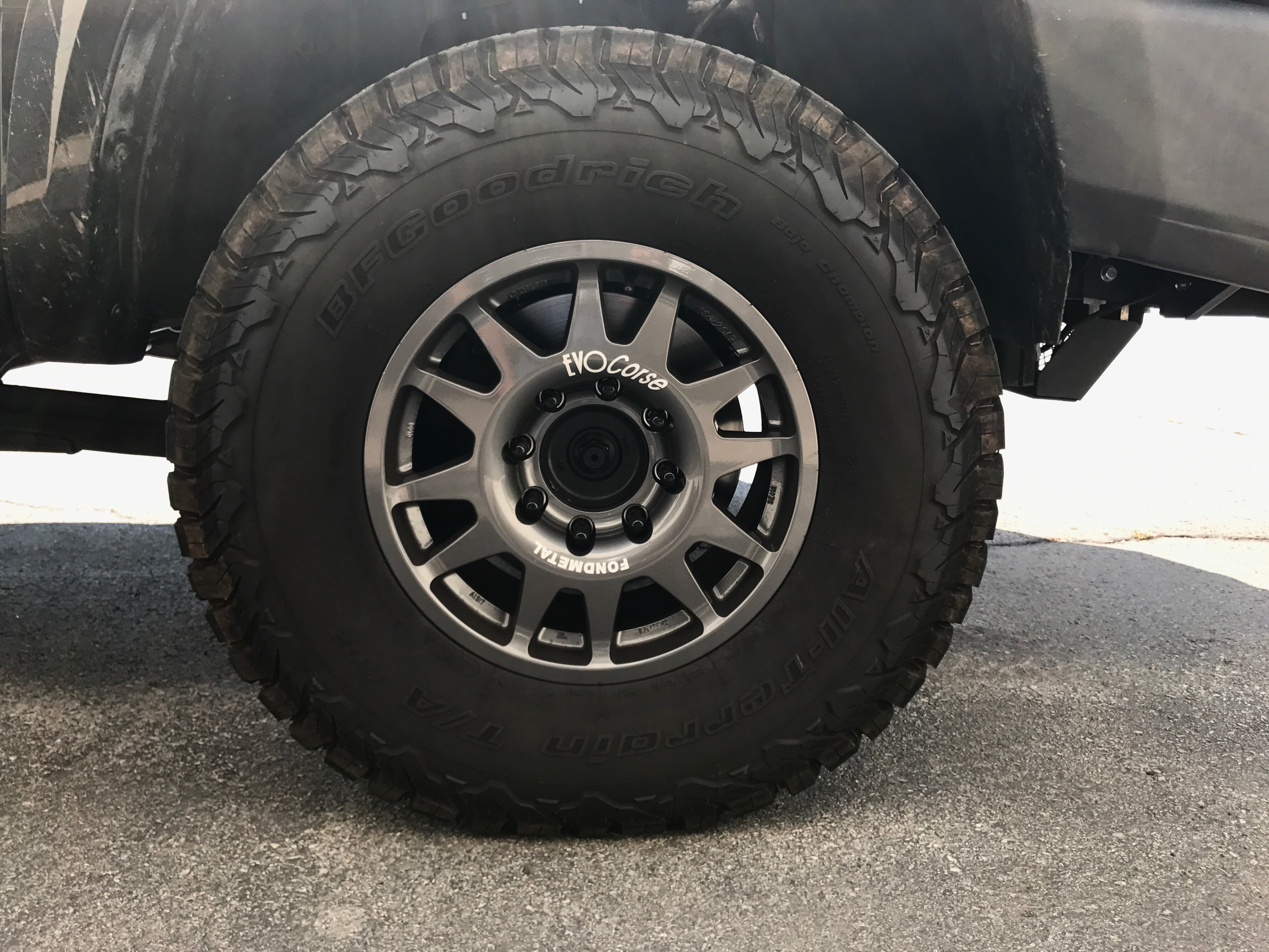 Evo Corse DakarZero 17x8 Wheels for Dodge Ram 1500 2500 3500 | 5x5.5 Bolt Pattern | ET21 Offset | Off-Road & Street Performance | Perfect for Adventure & Daily Driving