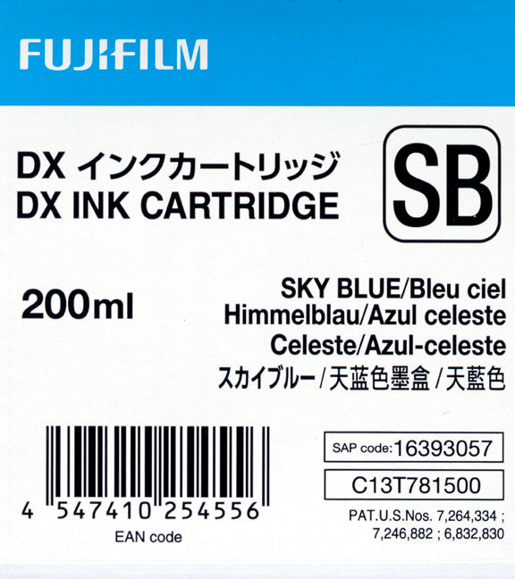 Fuji DX100 Ink Cartridge - SkyBlue Replacement for Fujifilm Printers | High-Quality Photo Printing at Home or Office