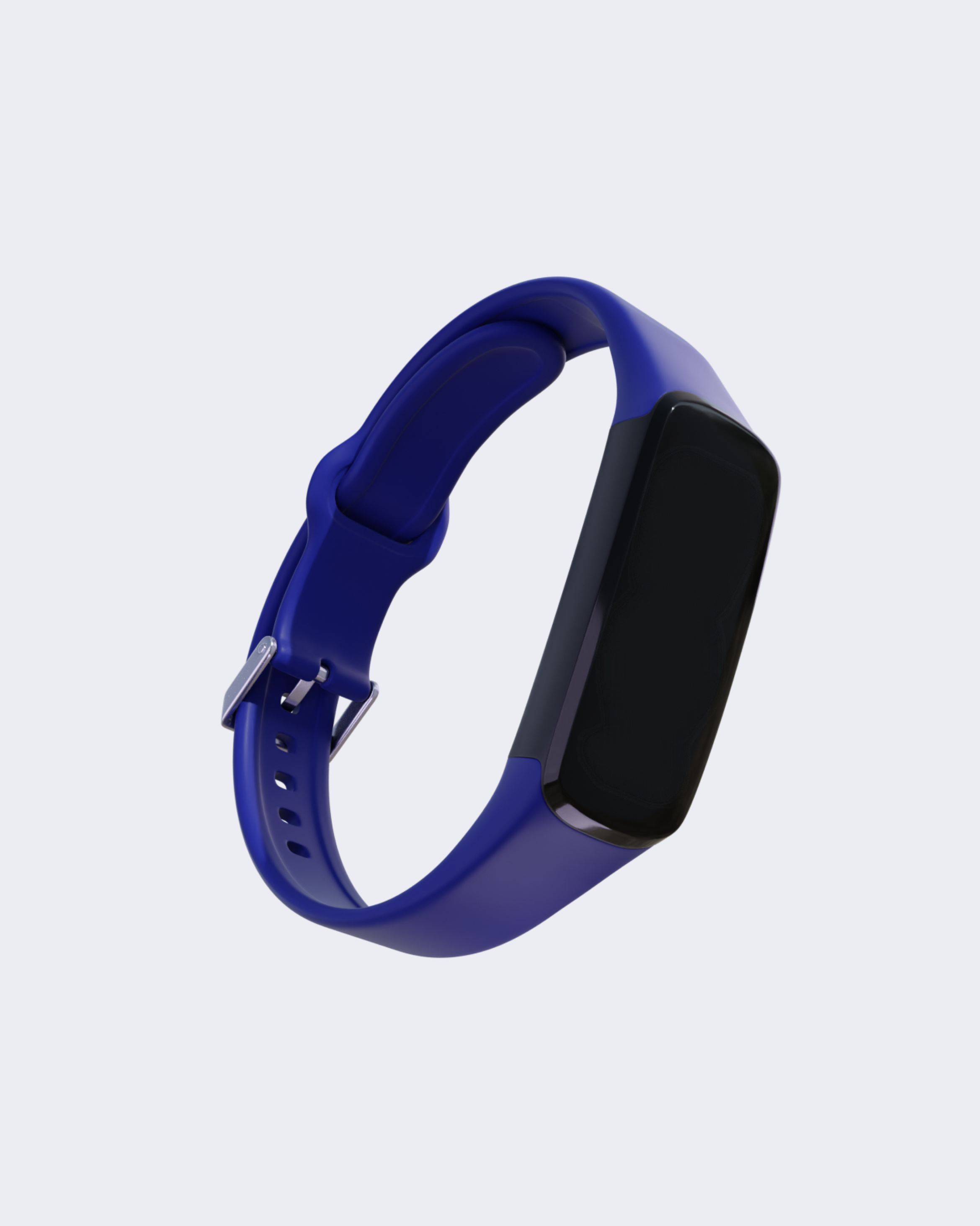 BetterMe Blue Fitness Tracker Band - Adjustable Wrist Strap for Activity Tracking & Heart Rate Monitoring - Perfect for Running, Gym & Daily Health Monitoring