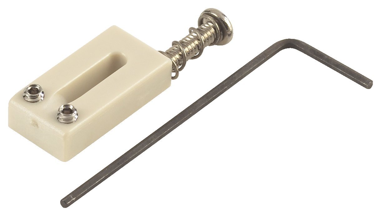 GraphTech Tusq Electric Guitar Saddles - Premium Replacement for Enhanced Tone & Sustain - Perfect for Rock, Blues & Metal Guitarists