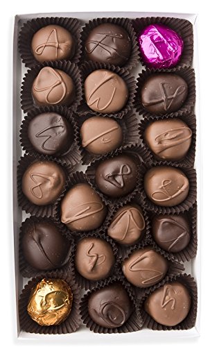 Mrs. Cavanaugh's 5 lb Assorted Cream Chocolates - 65% Milk & 35% Dark Chocolate Blend - Nut-Free Gourmet Treats for Gifts, Parties & Dessert Platters