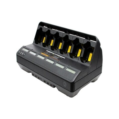 Motorola PMPN4591 IMPRES 2 Multi-Unit Fast Charger for Walkie Talkies - Perfect for Business, Security & Outdoor Communication