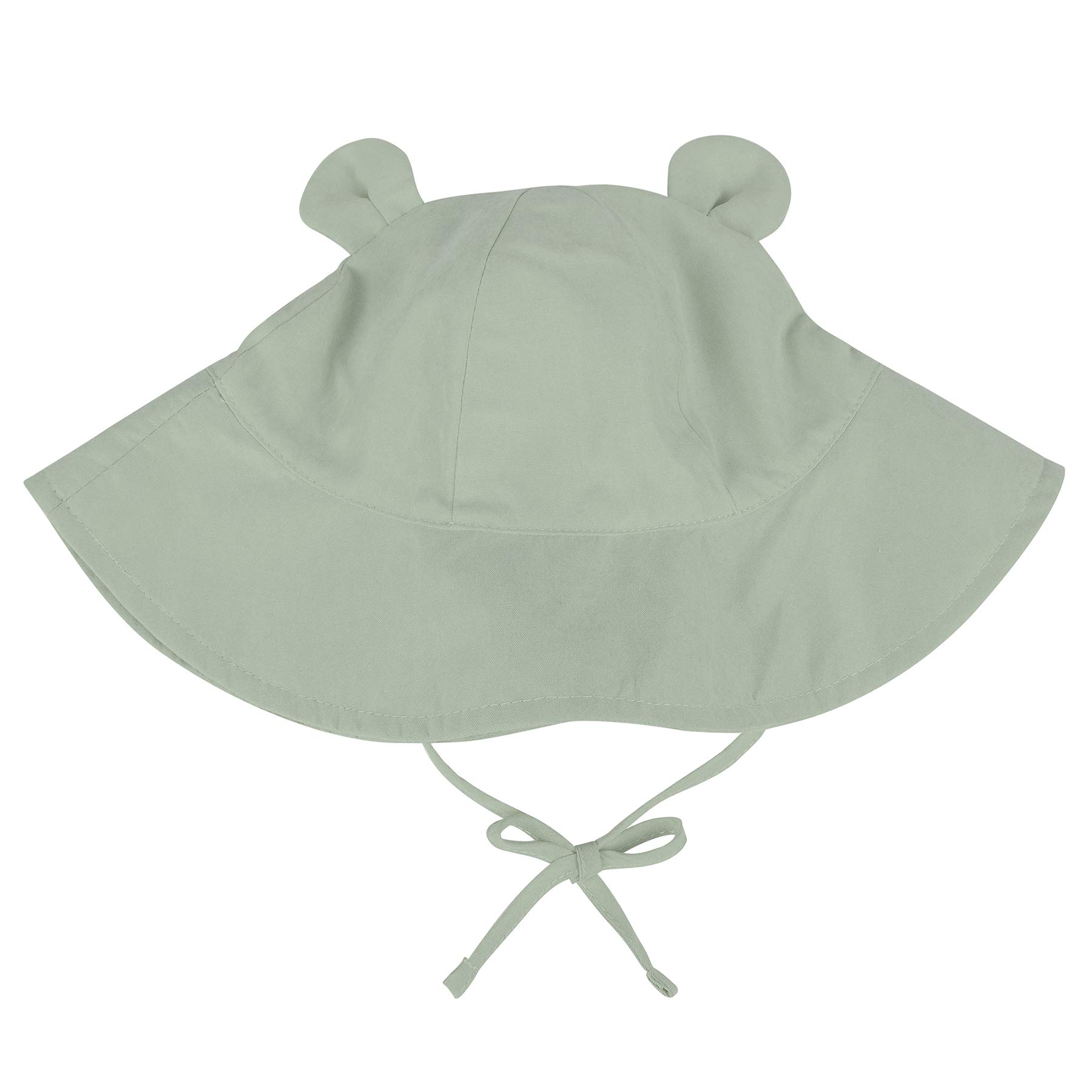 Zando Baby & Toddler Sun Bucket Hat - UPF 50+ Wide Brim Beach Hat for Infants & Girls - UV Protection Summer Outdoor Hat for Park, Beach, Pool & Playtime