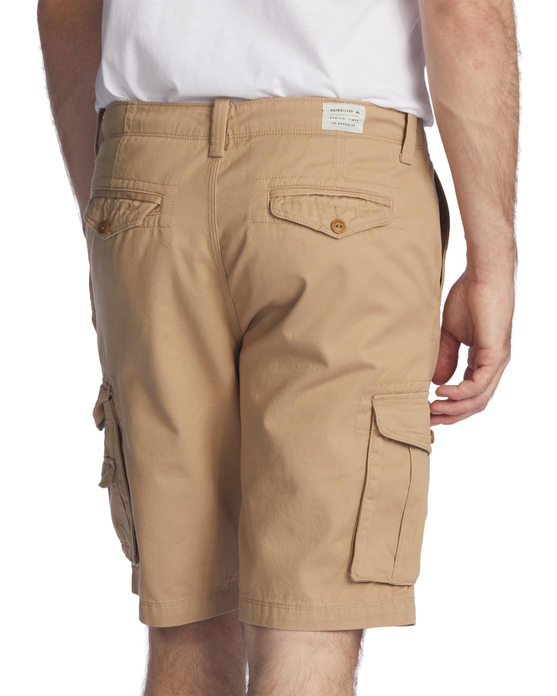 Quiksilver Crucial Battle Walk Shorts 33 Inch - Men's Quick-Dry Swim & Beach Shorts for Surfing, Swimming, and Summer Outdoor Activities