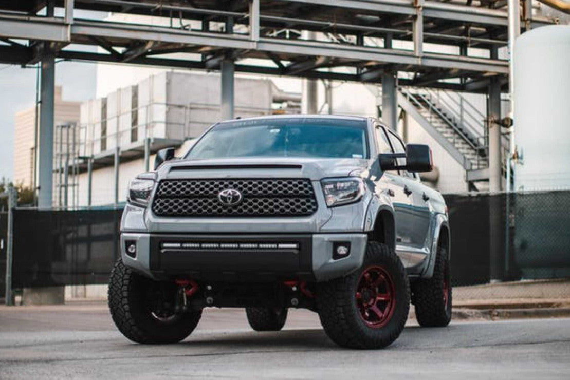 2014-2021 Toyota Tundra LED Light Bar Bracket Kit - Durable Off-Road Mounting System for Fog Lights & Auxiliary Lighting - Perfect for Night Driving, Off-Roading & Truck Customization