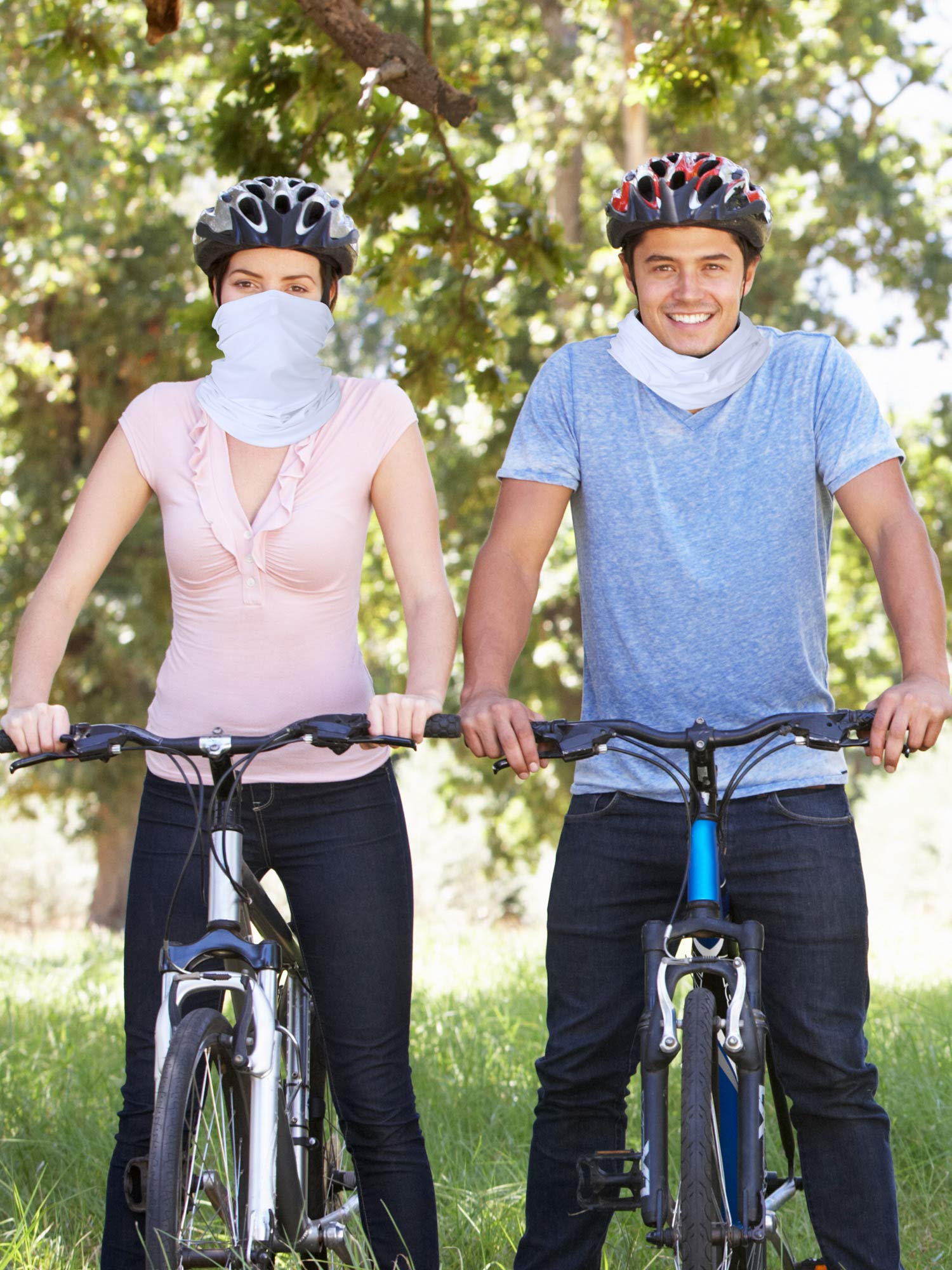 Breathable Summer Balaclava for Men - UV Protection Face Cover Scarf & Neck Gaiter for Cycling, Running, Hiking - Lightweight Sun Shield for Outdoor Sports & Daily Use