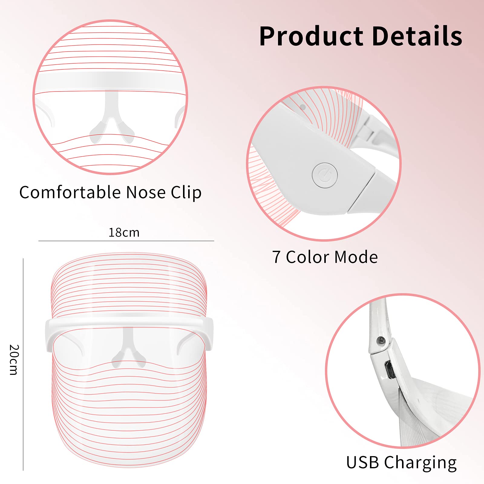Premium Diamond Facial Machine & Rejuvenating Face Mask for Glowing Skin - At-Home Spa & Professional Skincare Treatment