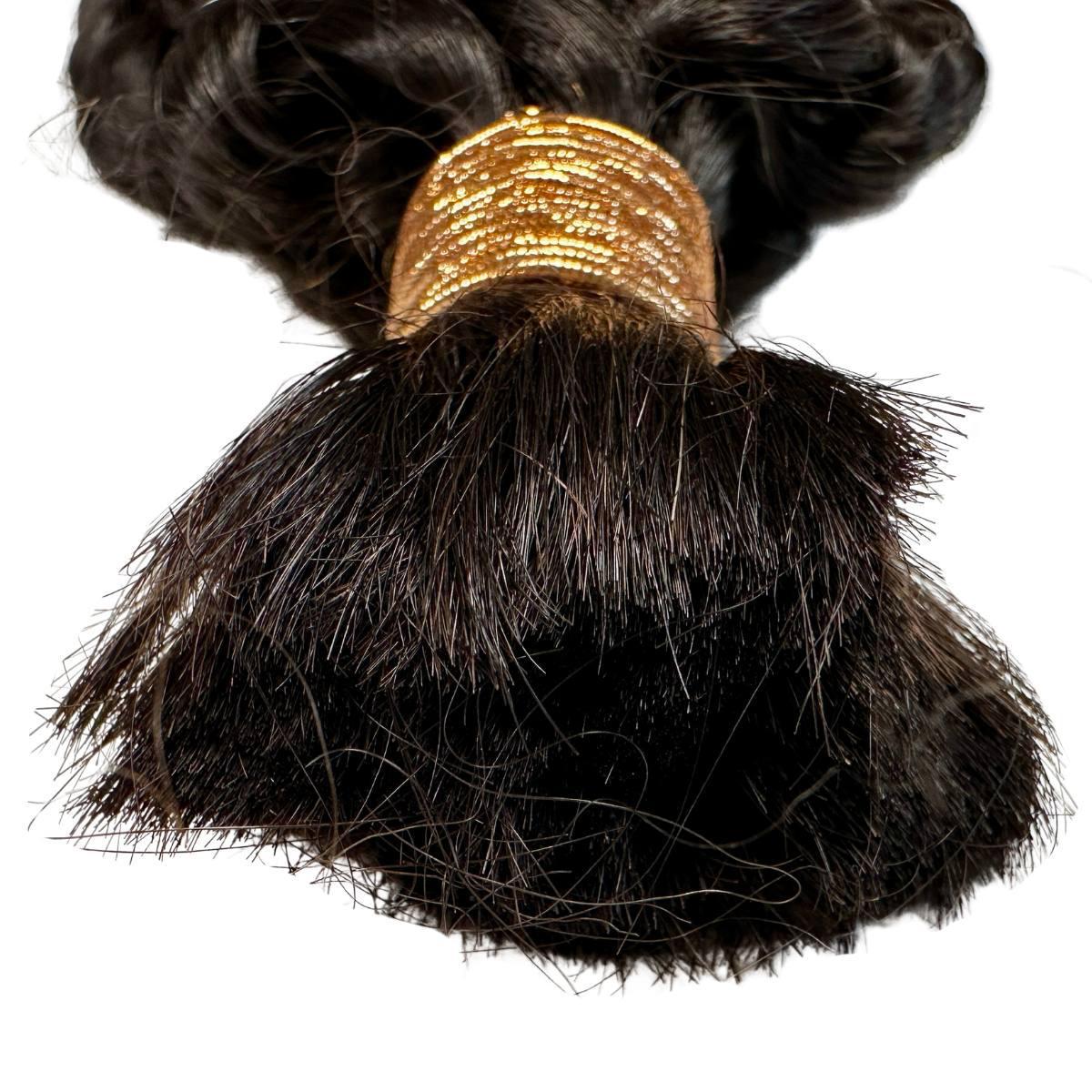 100% Human Hair Braiding Extensions - Latin Wave Bulk Hair for Box Braids, Cornrows & Protective Styles | Natural & Soft for Everyday Wear & Special Occasions