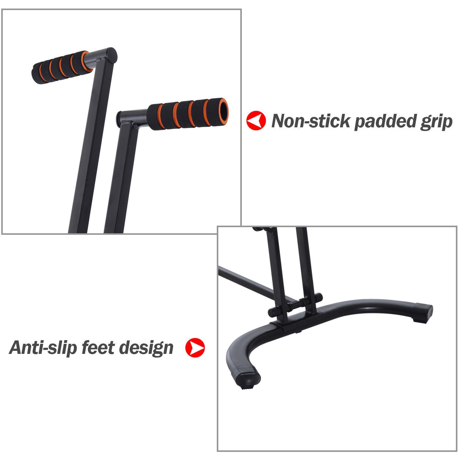 Soozier Vertical Climber - Foldable Steel Home Gym Equipment for Cardio & Full-Body Workout | Adjustable Height with Digital Monitor | Supports 220 lbs | Perfect for Small Spaces & Home Fitness (Black) | Ideal for HIIT Training, Weight Loss & Muscle Toning at Home