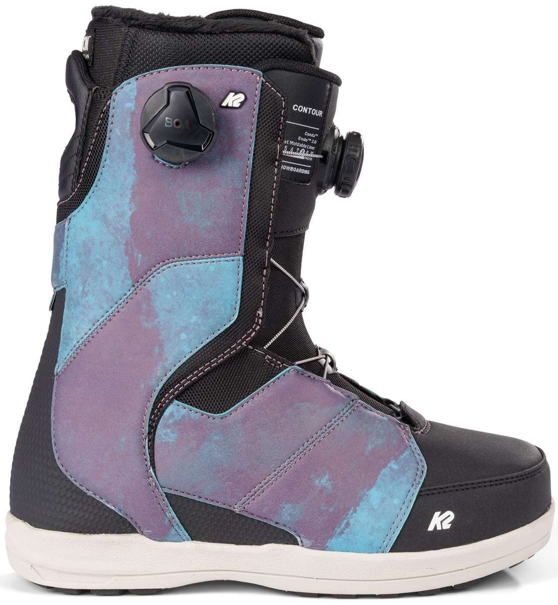 K2 Women's Contour Snowboard Boots 2023 - Comfortable & Supportive for All-Mountain Riding - Perfect for Freestyle, Park & Powder Snowboarding