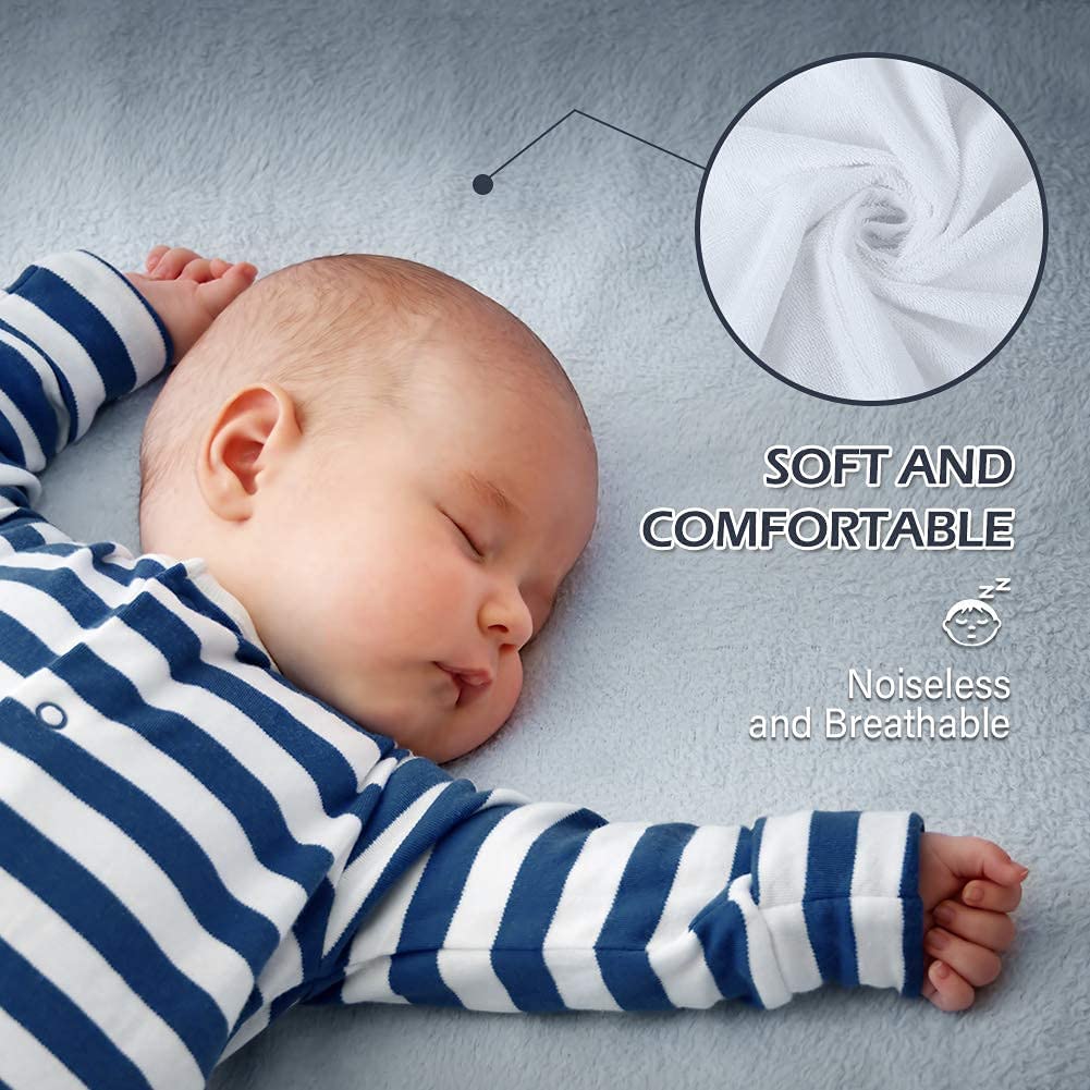 Waterproof Mattress Protector - Soft & Breathable Terry Cotton Cover for RV Bunk, Truck Sleeper & Home Use - Fitted Style Fits 15