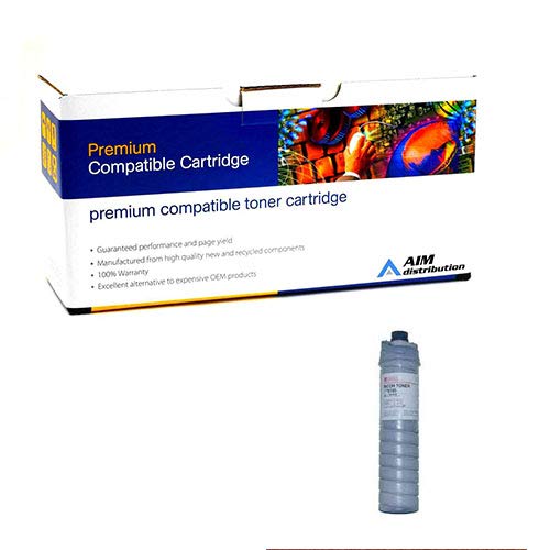 Savin Type A Copier Toner Replacement (1160g/50,000 Pages) - AIM Compatible Generic 5407 Toner Cartridge for Office Printing & High-Volume Copying