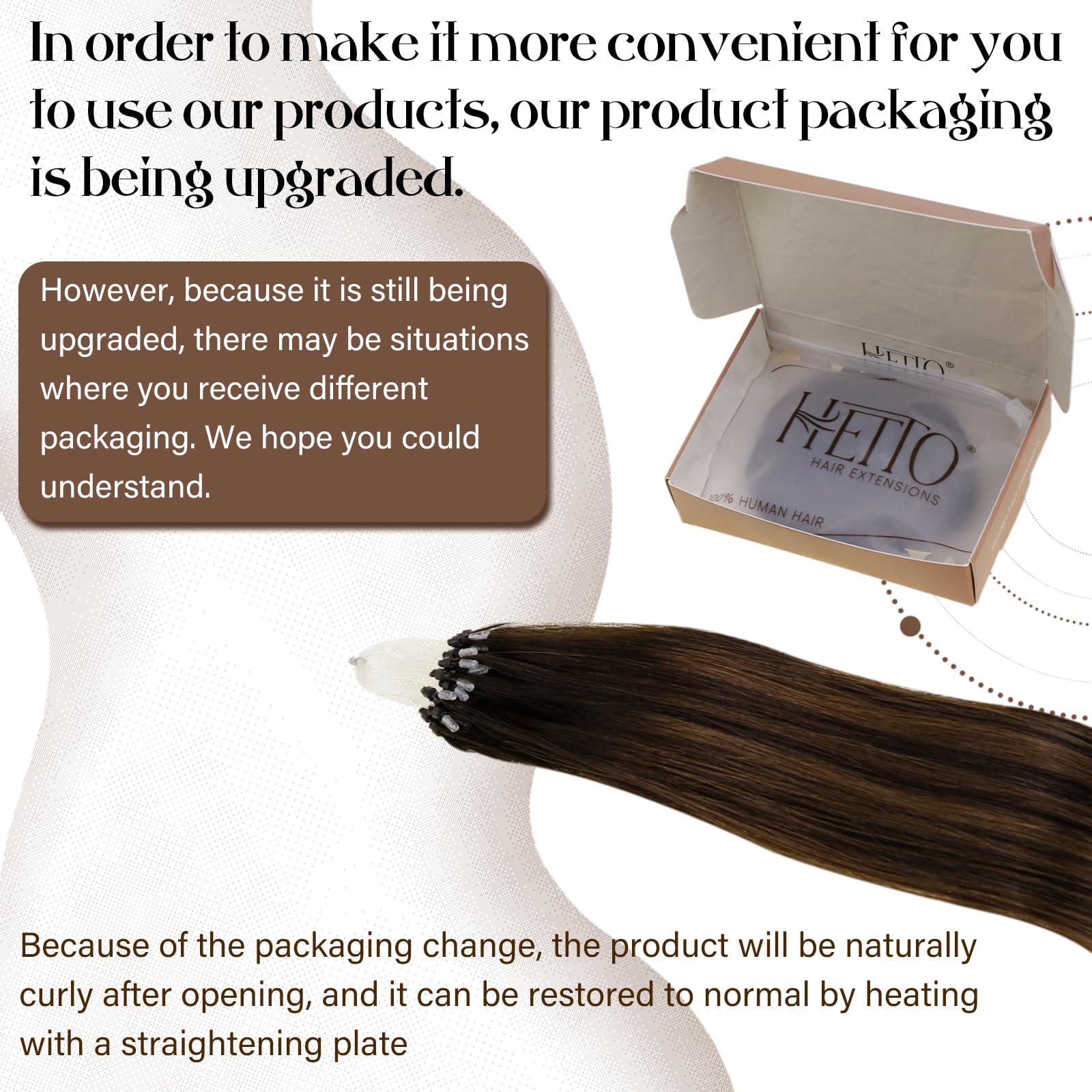 Hetto Microlink Hair Extensions 16