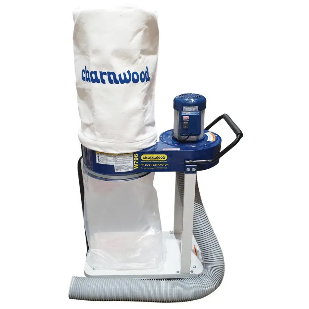 13Amp Dust Extractor for Cardboard Shredder Machine - Efficient Dust Collection System for Workshop & Recycling Facilities
