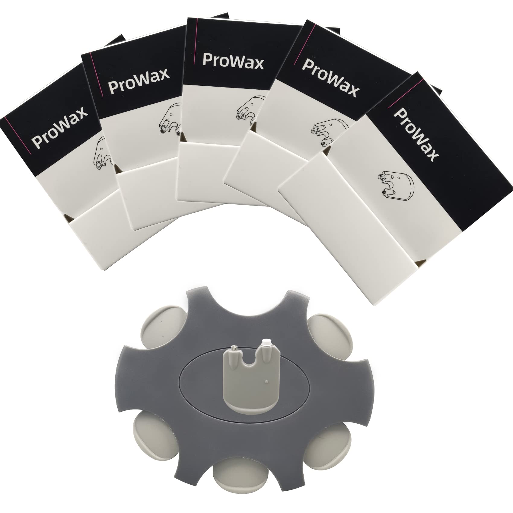 30-Pack 2mm Disposable Wax Guard Filters for Oticon, Widex, Unitron & Resound Hearing Aids - Oticon Prowax Replacement Ear Wax Filters, Hearing Aid Cleaning Tool Accessories - Perfect for Daily Hearing Aid Maintenance & Wax Protection